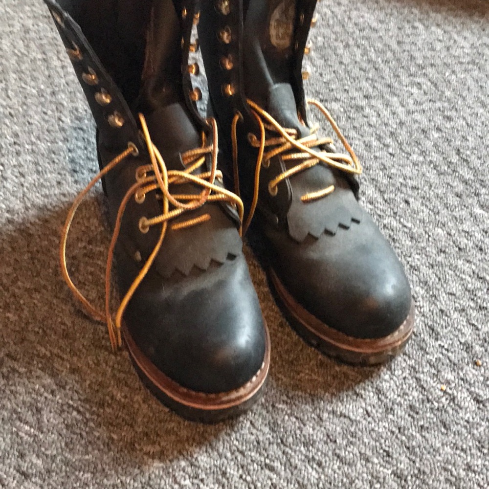 Women’s steel toe logger Georgia boots